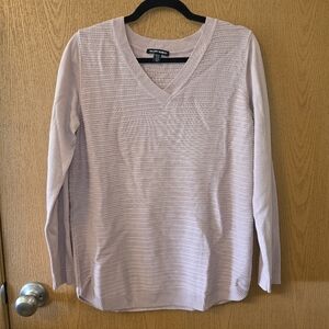 Hilary Radley Dusty Pink Knit Top